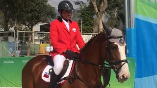 Jinete Carlos Lobos: Un buen resultado en Tokio será mejorar la actuación de Río de Janeiro