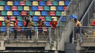 Hinchas de Audax Italiano y Unión Española protagonizaron incidentes en La Florida