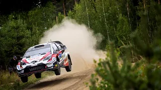 Ott Tanak afrontará como líder la jornada final en el Rally de Finlandia