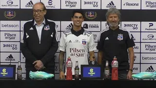 Wiemberg fue presentado en Colo Colo: Es un gran paso y quiero volver a estar en la selección