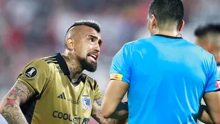 “Nos han cagado todo el año”: Arturo Vidal encaró al árbitro del Everton vs Colo Colo