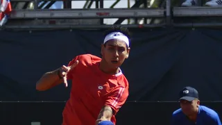 Alejandro Tabilo batió a Jesse Flores y avanzó en Santiago 2023