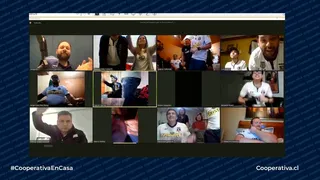 Así vivió la Hinchada Cooperativa el gol que le dio el empate a Colo Colo ante Peñarol