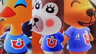 Jugador de Animal Crossing reclamó porque a sus aldeanos los vistieron con la camiseta de la U