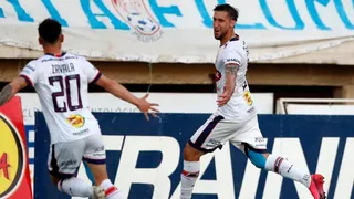 Gonzalo Sosa remató desde lejos y decretó el empate de Melipilla y Audax