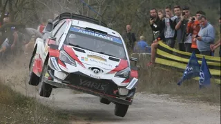 Ott Tänak se puso al frente del Rally de Cataluña