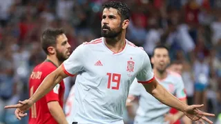 Diego Costa repitió para España y dejó a su selección nuevamente empatada ante Portugal