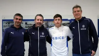 U Católica le hace contrato profesional al hijo de un campeón con el club