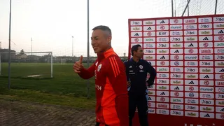 Ricardo Gareca dirigió su primera práctica con plantel completo en La Roja
