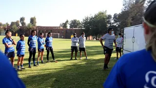 La Roja Femenina fue visitada por Pablo Milad en “Juan Pinto Durán”