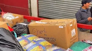 Futbolista Bernardo Cerezo combate en terreno los incendios en Chillán