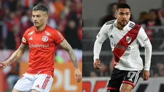 Aránguiz debuta en la Libertadores junto a Inter enfrentando a River de Díaz por octavos