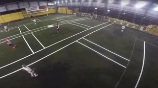 ¿Qué les parece? Brasileños inventan el fútbol con distancia social