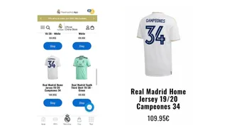 ¿Mufa? Real Madrid puso a la venta por error la camiseta de campeón antes de sellar el título