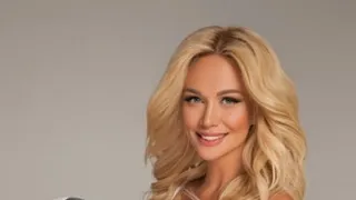 La embajadora del Mundial de Rusia 2018 se robó miradas en la previa de la inauguración