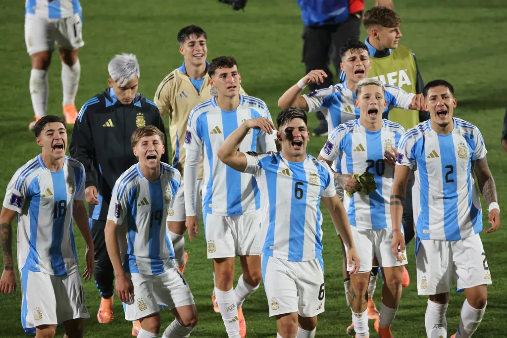 Argentina vs Colombia, mundial sub 20 Chile 2025