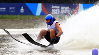 El espectacular salto de Emile Ritter para conseguir el oro en esquí náutico