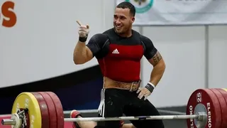 Arley Méndez regresó al levantamiento de pesas y se proyecta para Santiago 2023