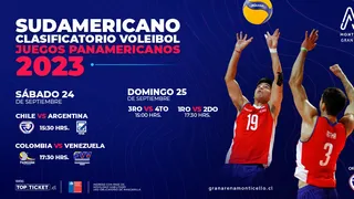 El CEO y el Arena Monticello albergarán el Sudamericano de voleibol clasificatorio a Santiago 2023