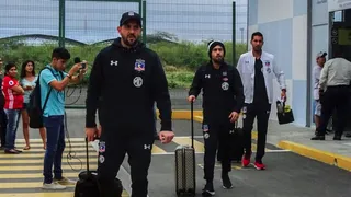 Colo Colo llegó a Manta y Delfín publicó un cálido mensaje de bienvenida