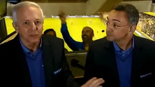 Hinchas de Boca irrumpieron con gestos obscenos en una transmisión brasileña