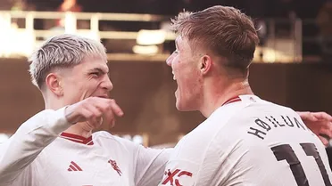 Manchester United sufrió para batir a Luton Town con doblete de Hojlund