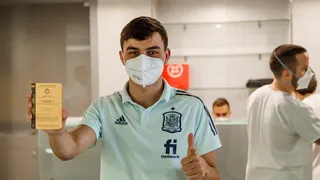 La selección española se vacunó a tres días de su estreno en la Eurocopa