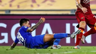 Perfecta asistencia de Erick Pulgar no le alcanzó a Fiorentina ante AS Roma