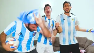 Del sufrimiento a la euforia total: Los Displicentes vibraron con el avance de Argentina en Qatar 2022