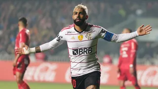 Gabigol golpeó a Ñublense con un zurdazo para la ventaja de Flamengo en la Libertadores