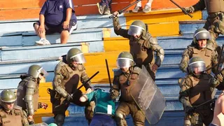 Los incidentes en el entretiempo del duelo entre O’Higgins y S. Wanderers