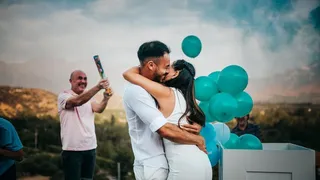 Gabriel Suazo y su esposa anunciaron que el bebé que esperan es un niño y ya tiene nombre