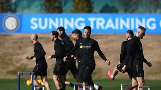 Un sonriente Alexis Sánchez ya piensa en el duelo de Inter ante Sampdoria