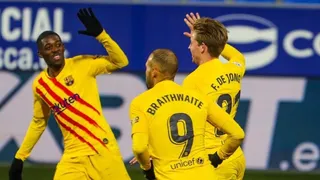 Barcelona consiguió un ajustado triunfo sobre Huesca, pero se mantuvo lejos del liderato