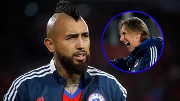 Gareca contradijo a Vidal por su opinión del duelo con Argentina: “No lo piensa”