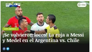 “Se volvieron locos”: La reacción de la prensa internacional por la pelea de Medel y Messi