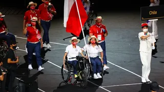 Francisca Mardones y Alberto Abarza comandaron al Team Chile en la apertura de los Juegos Paralímpicos