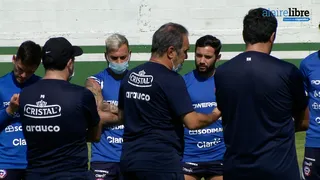 La Roja trabajó en Cuiabá el día posterior al empate con Uruguay