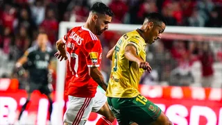 Juan Delgado jugó todo el partido en la caída de Pacos de Ferreira ante Benfica