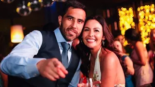 Esposa de Claudio Bravo recibió su primera dosis de la vacuna contra el Covid-19