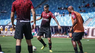 Angelo Araos regresó a las canchas tras grave lesión