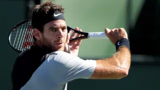 Juan Martín Del Potro sufrió para meterse en semifinales de Indian Wells