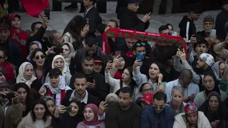 Jugadores de Marruecos fueron recibidos como héroes en Rabat por su cuarto lugar en el Mundial