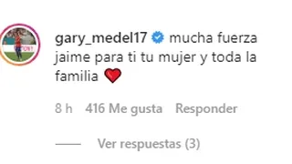 Las sentidas condolencias del mundo del fútbol por el fallecimiento del hijo de Jaime Carreño