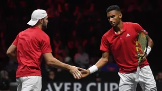 Resto del Mundo acortó distancia con Europa gracias a Auger-Aliassime y Sock