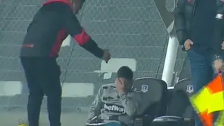 El curioso accidente en la banca de Ñublense durante su visita a Colo Colo en el Monumental