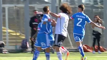 [VIDEO] La polémica acción entre Maxi Falcón y Fabián Hormazábal en el Superclásico