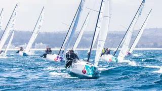 Tres equipos chilenos lideran en inicio del Sudamericano de Veleros en Algarrobo