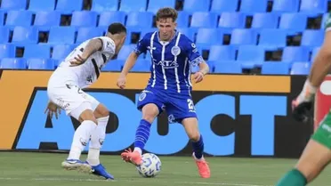Bastián Yáñez dijo presente en el luchado empate de Godoy Cruz en Argentina
