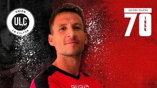 ExBoca Juniors Franco Soldano reforzó a Unión La Calera